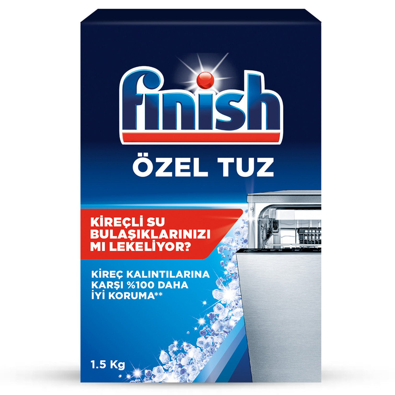 Finish Bulaşık Makinesi Tuzu 1500 G - Görsel 1