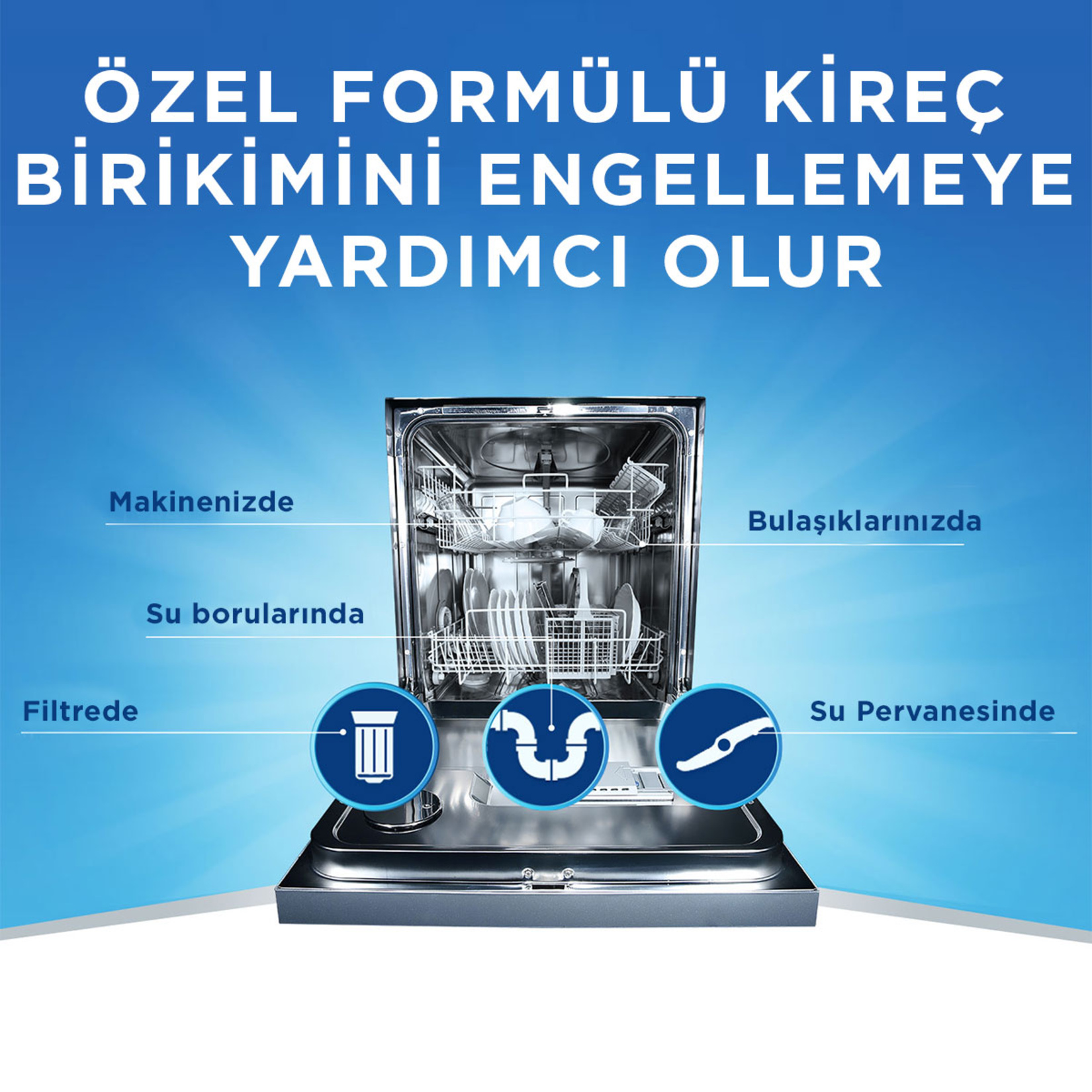 Finish Bulaşık Makinesi Tuzu 1500 G - Görsel 3