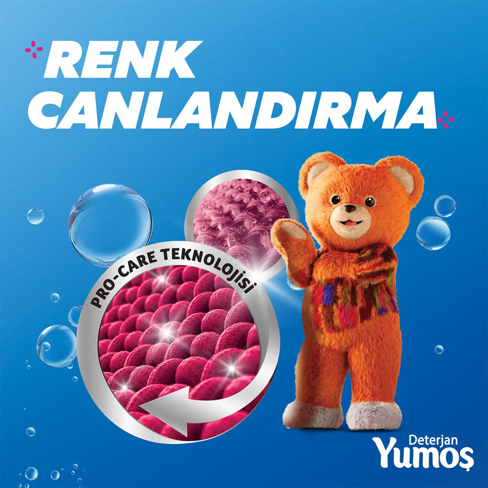 Yumoş Bakım Deterjanı Renkli 42 Yıkama 2 x 2.52 L - Görsel 5