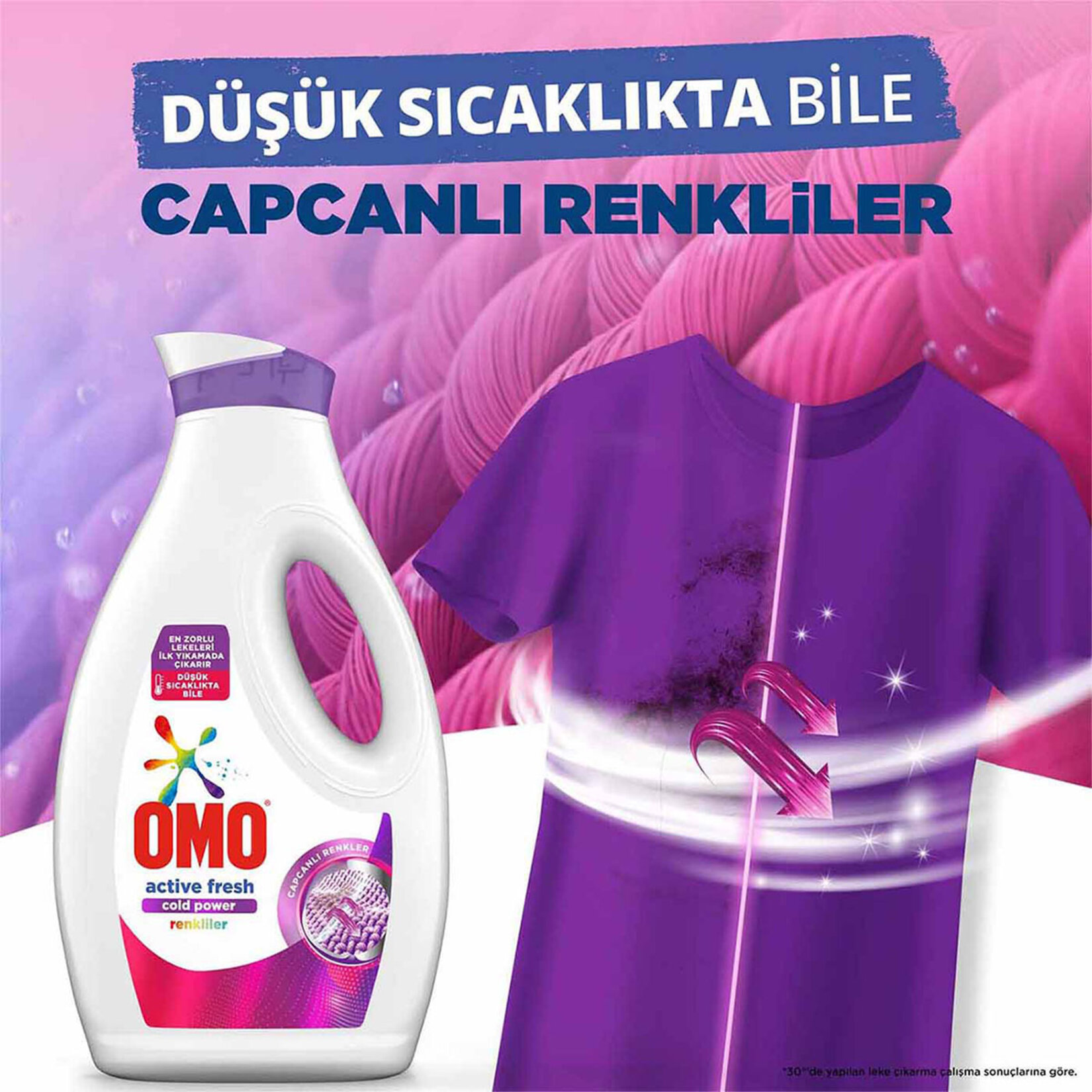 Omo Sıvı Deterjan Color 26 Yıkama 2 x 1.69 L - Görsel 5