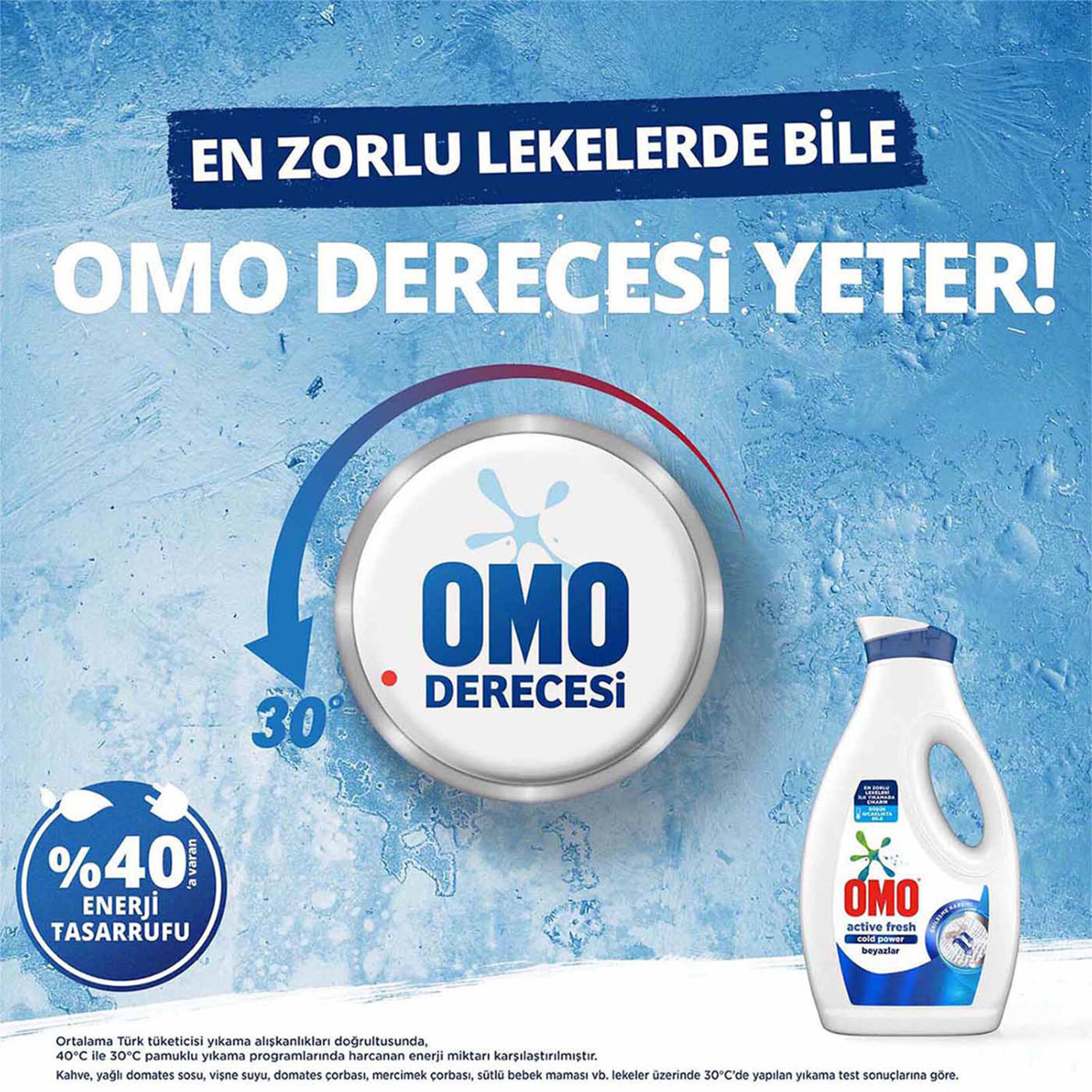 Omo Sıvı Active Fresh Beyaz 26 Yıkama 2 x 1.69 L - Görsel 4