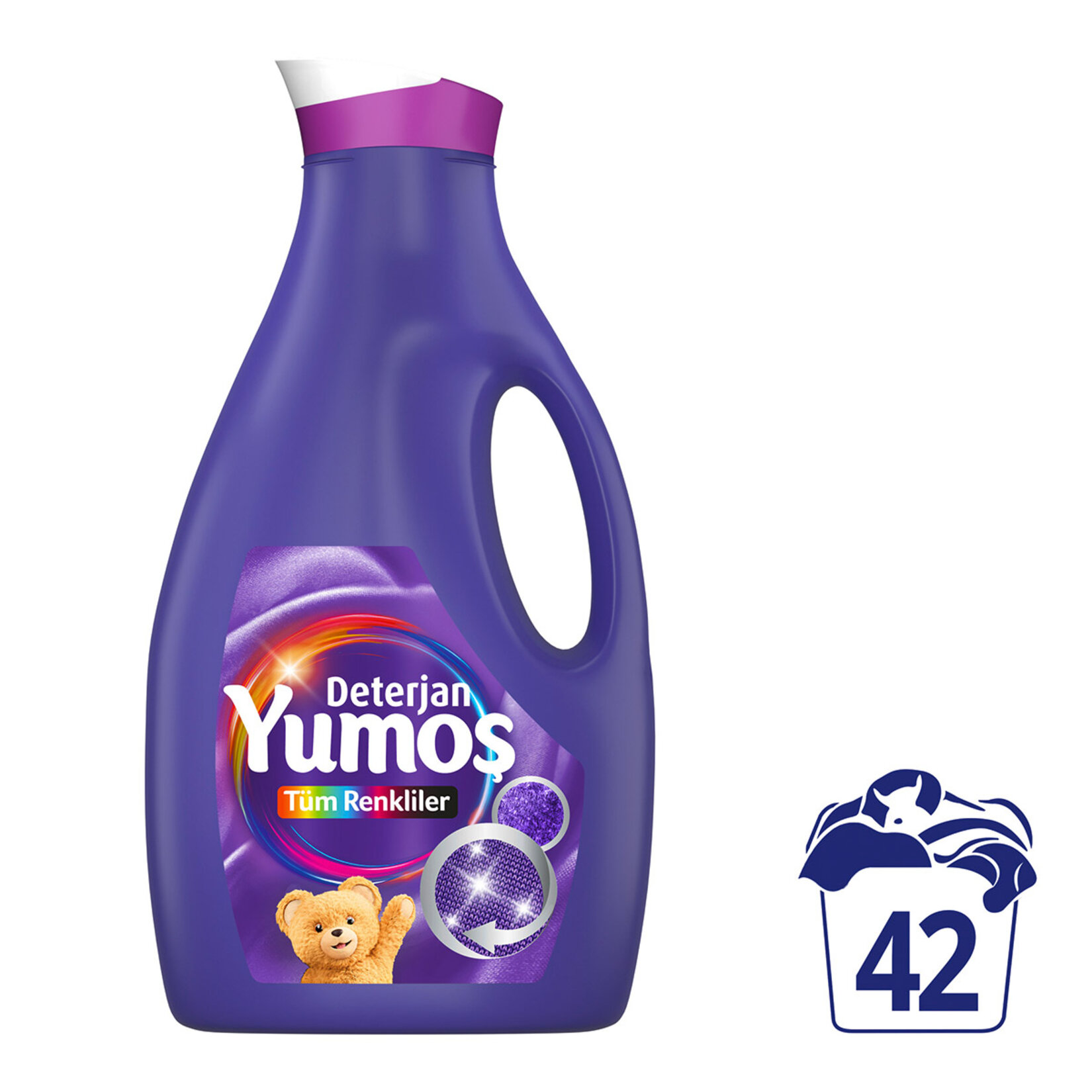 Yumoş Sıvı Deterjan Tüm Renkler 2.52 L - Görsel 2