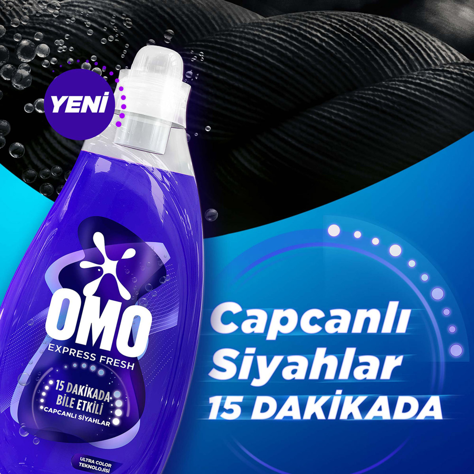 Omo Express Fresh Capcanlı Siyahlar 1.480 Ml - Görsel 3