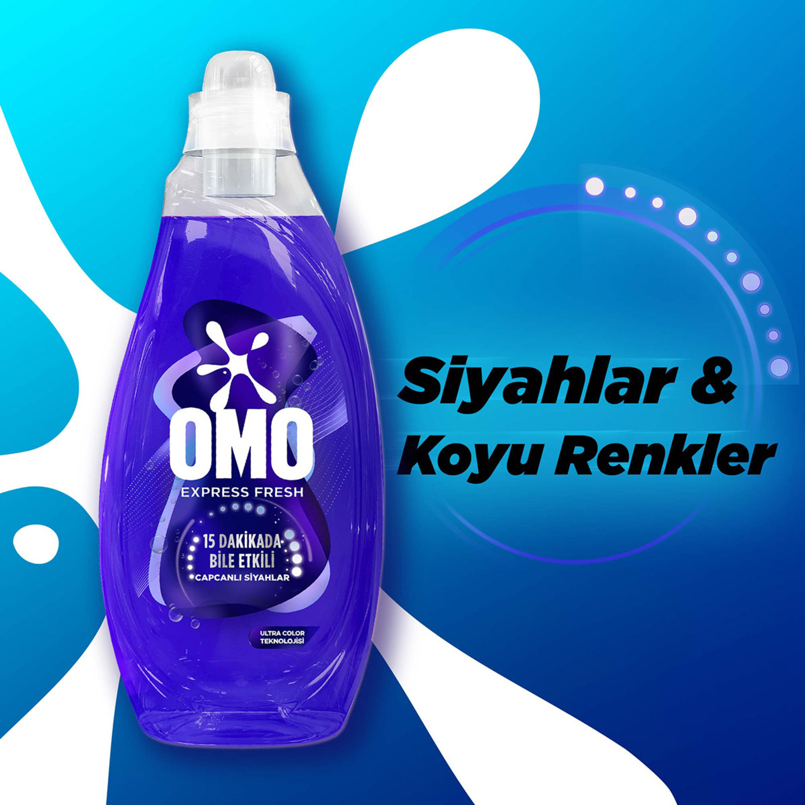 Omo Express Fresh Capcanlı Siyahlar 1.480 Ml - Görsel 5