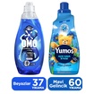 Omo Express Beyazlar 1.480 Ml + Yumoş Mavi Gelincik 1.440 Ml - Görsel 2