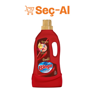 Bingo Sıvı Deterjan Bakım 2 L Renkli 33 Yıkama