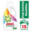 Ariel 15 Yıkama Sıvı Çamaşır Deterjanı Dağ Esintisi Renkliler İçin - Görsel 2