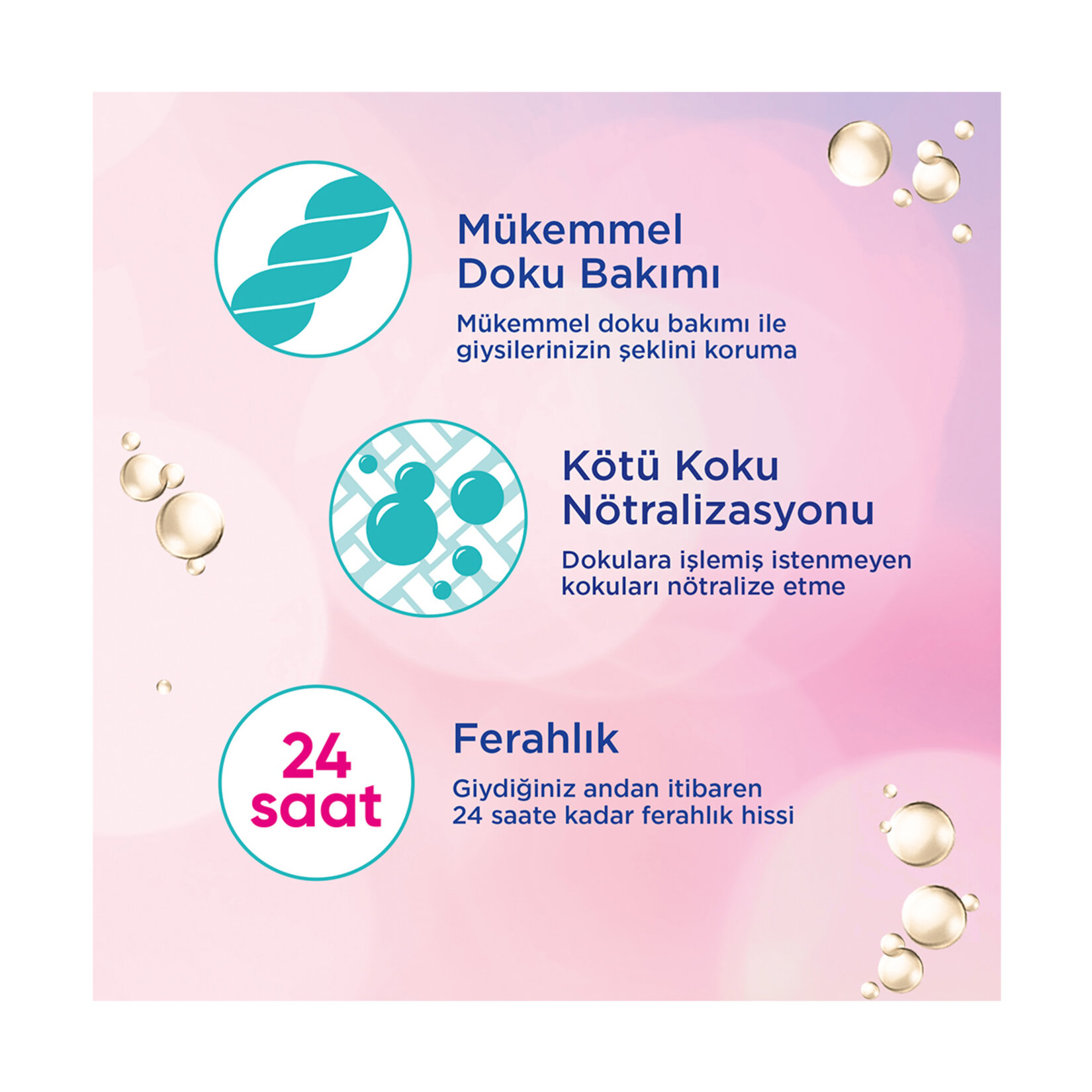 Perwoll Hassas Bakım Sıvı Çamaşır Deterjanı 2L (33 Yıkama) Ferahlık Yenileme - Görsel 3