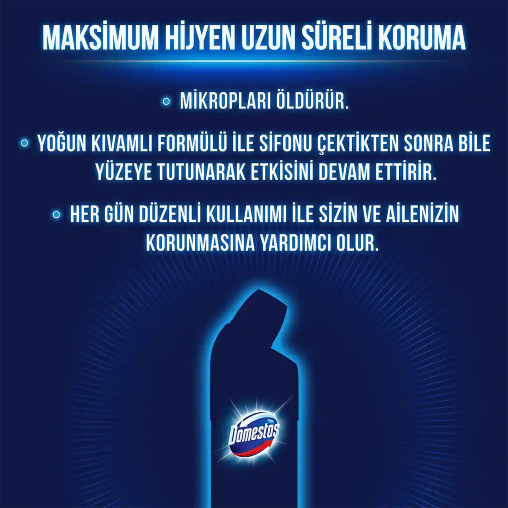 Domestos Dağ Esintisi 3x750 Ml - Görsel 5