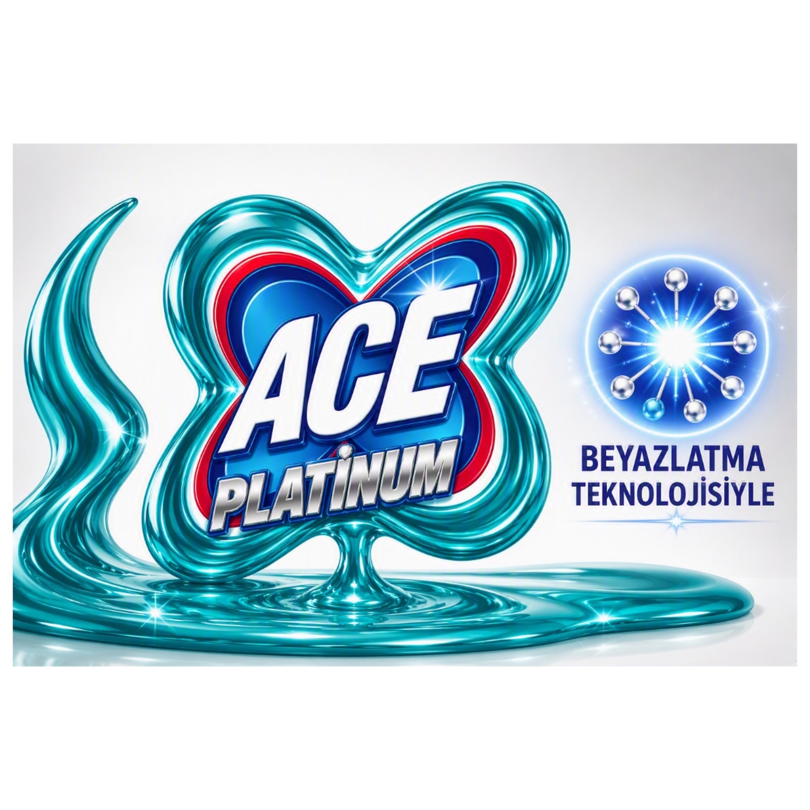 Ace Platinum Çiçek Kokulu Çamaşır Suyu 4 L - Görsel 3