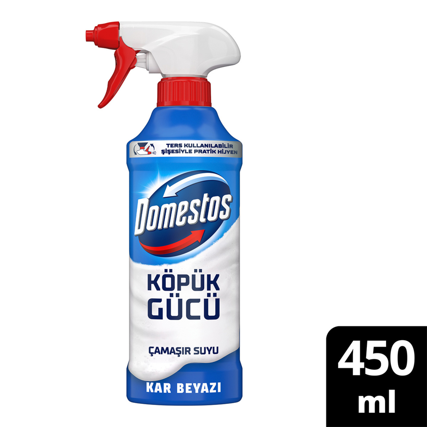 Domestos Köpük Gücü Kar Beyaz Çamaşır Suyu 450 Ml - Görsel 2