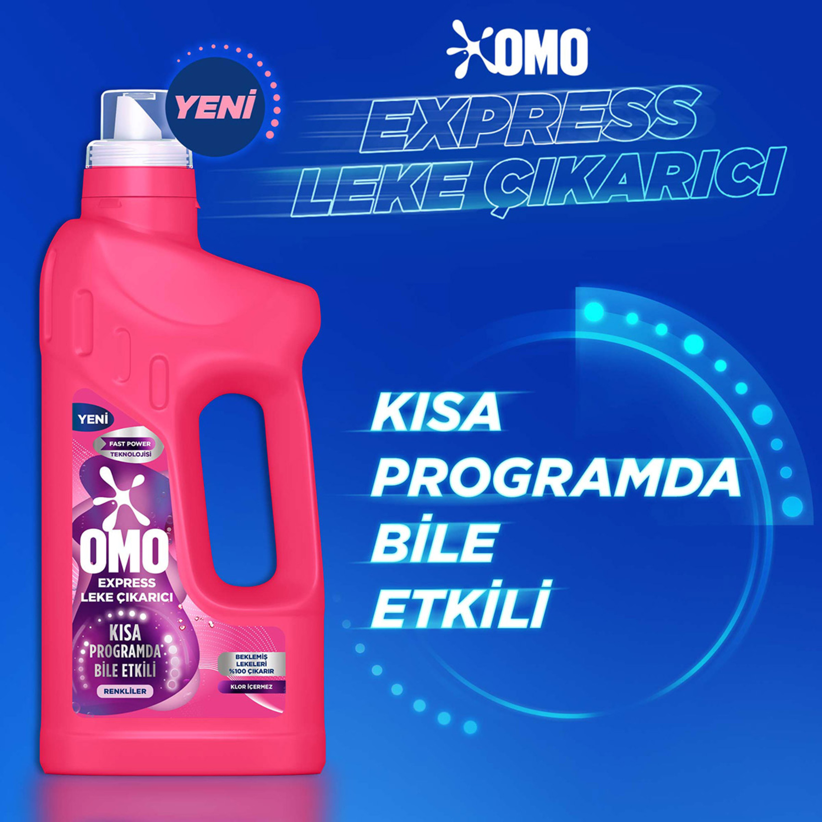 Omo Leke Çıkarıcı Renkliler 1 L - Görsel 3