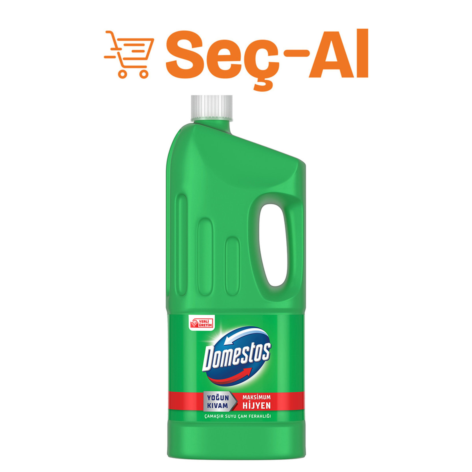 Domestos Çamaşır Suyu Çam Ferahlığı 1.850 Ml - Görsel 1