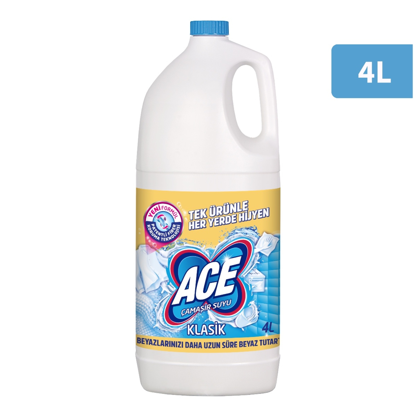 Ace Çamaşır Suyu Klasik 4 L - Görsel 2