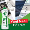 Domestos Çamaşır Suyu Dağ Esintisi 2 x 810G + Cif Krem 750 G - Görsel 4