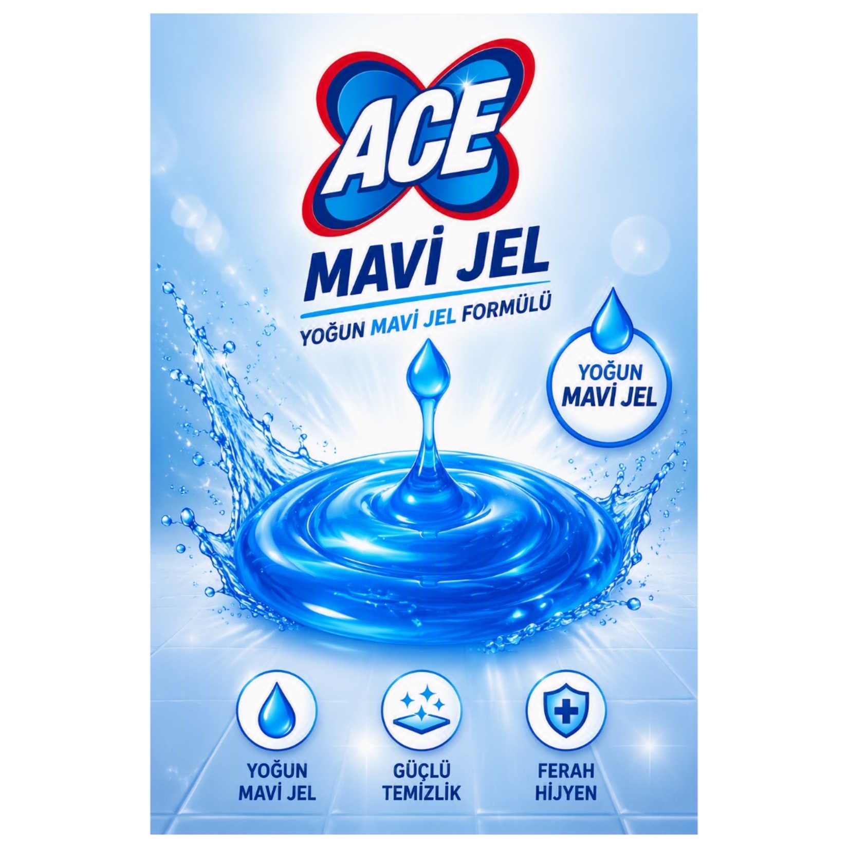 Ace Ultra Kıvamlı Çamaşır Suyu Dağ Ferahlığı 750 Ml - Görsel 4