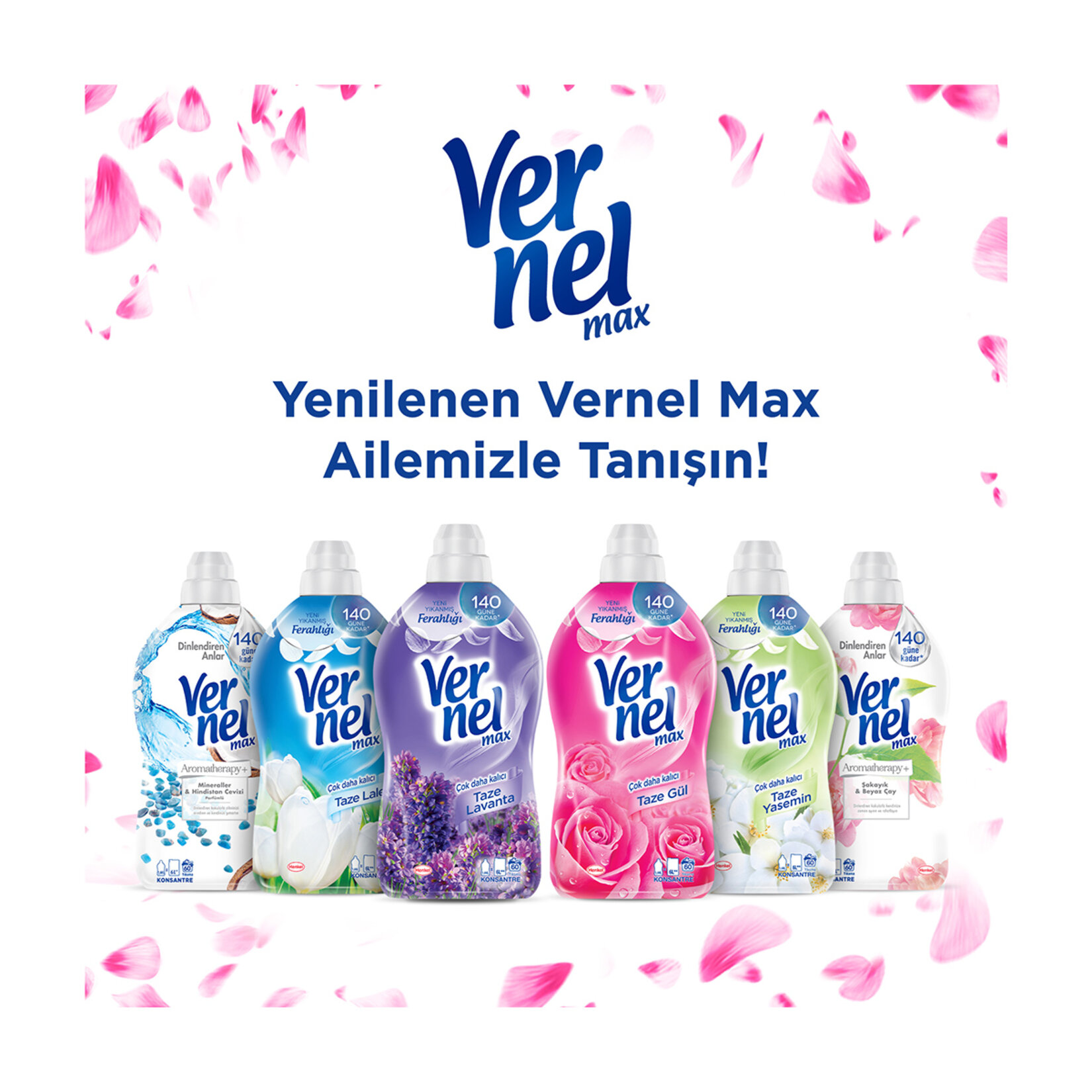 Vernel Max Taze Lale 60 Yıkama 1,44 L - Görsel 5
