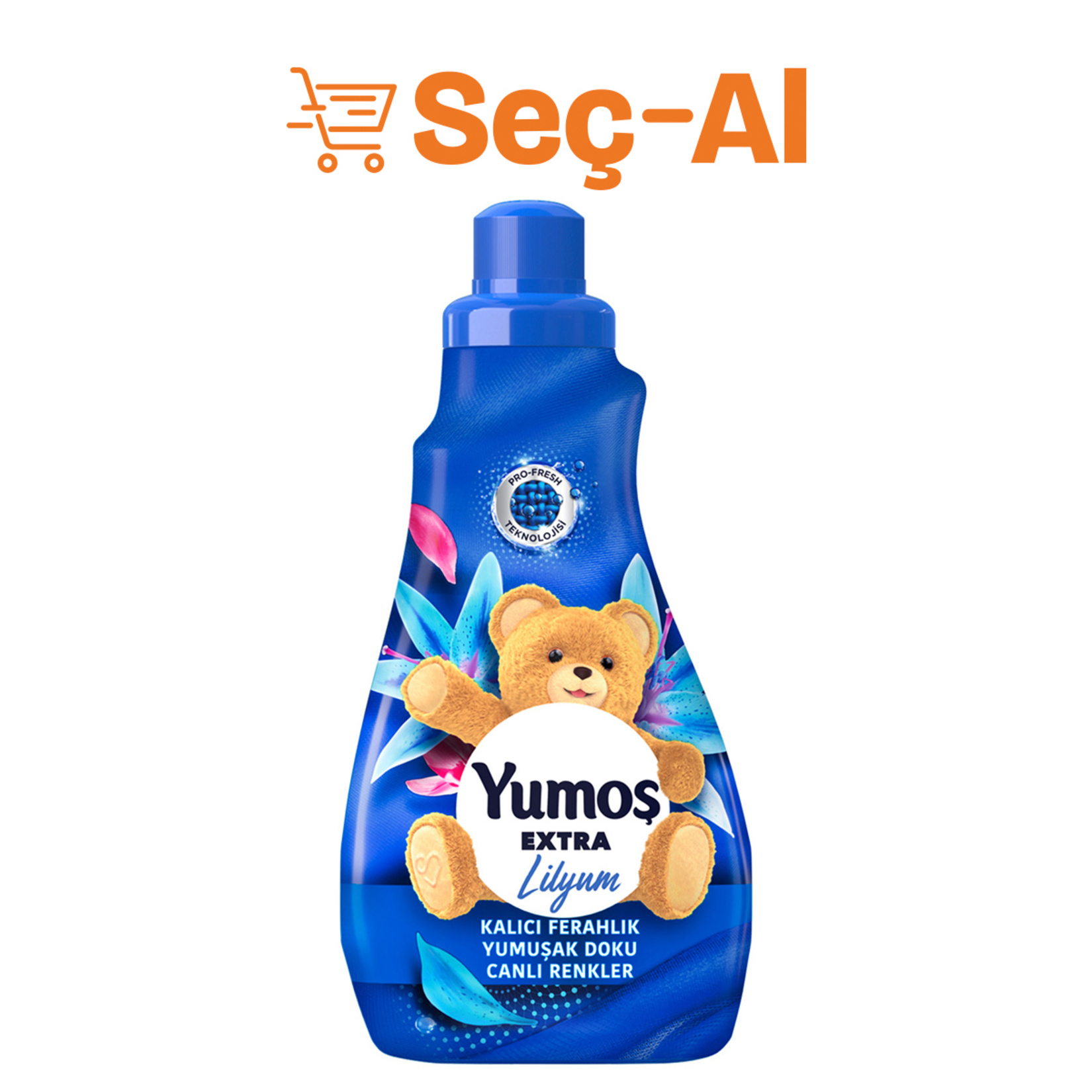 Yumoş Extra Konsantre Çamaşır Yumuşatıcı Lilyum 1008 ml 42 Yıkama - Görsel 1
