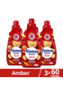 Yumoş Extra Amber 3 x 1440 Ml - Görsel 2