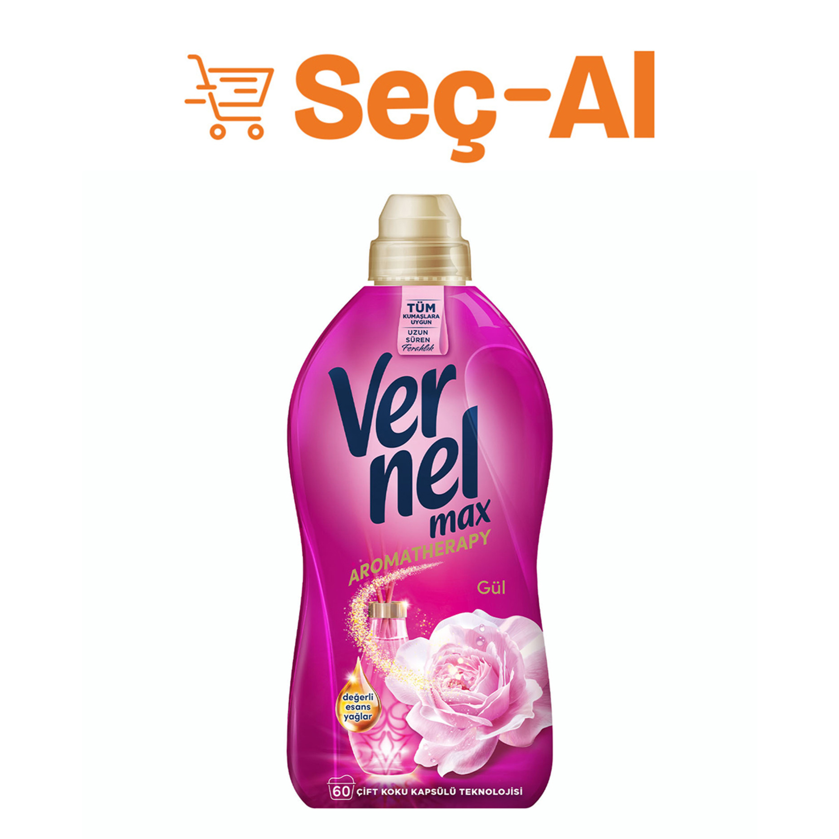 Vernel Max Gül 1.440 L - Görsel 1