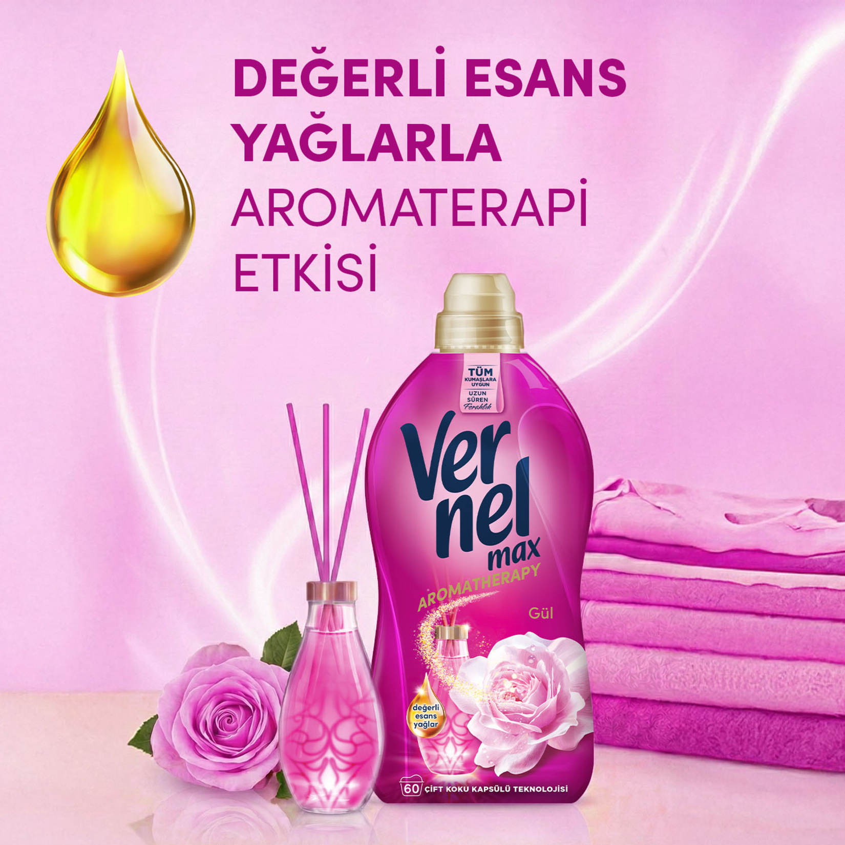 Vernel Max Gül 1.440 L - Görsel 2