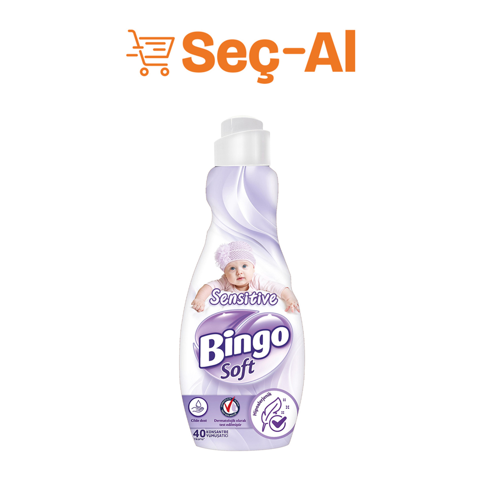 Bingo Soft Konsantre Sensitive Yumuşatıcı 960 Ml