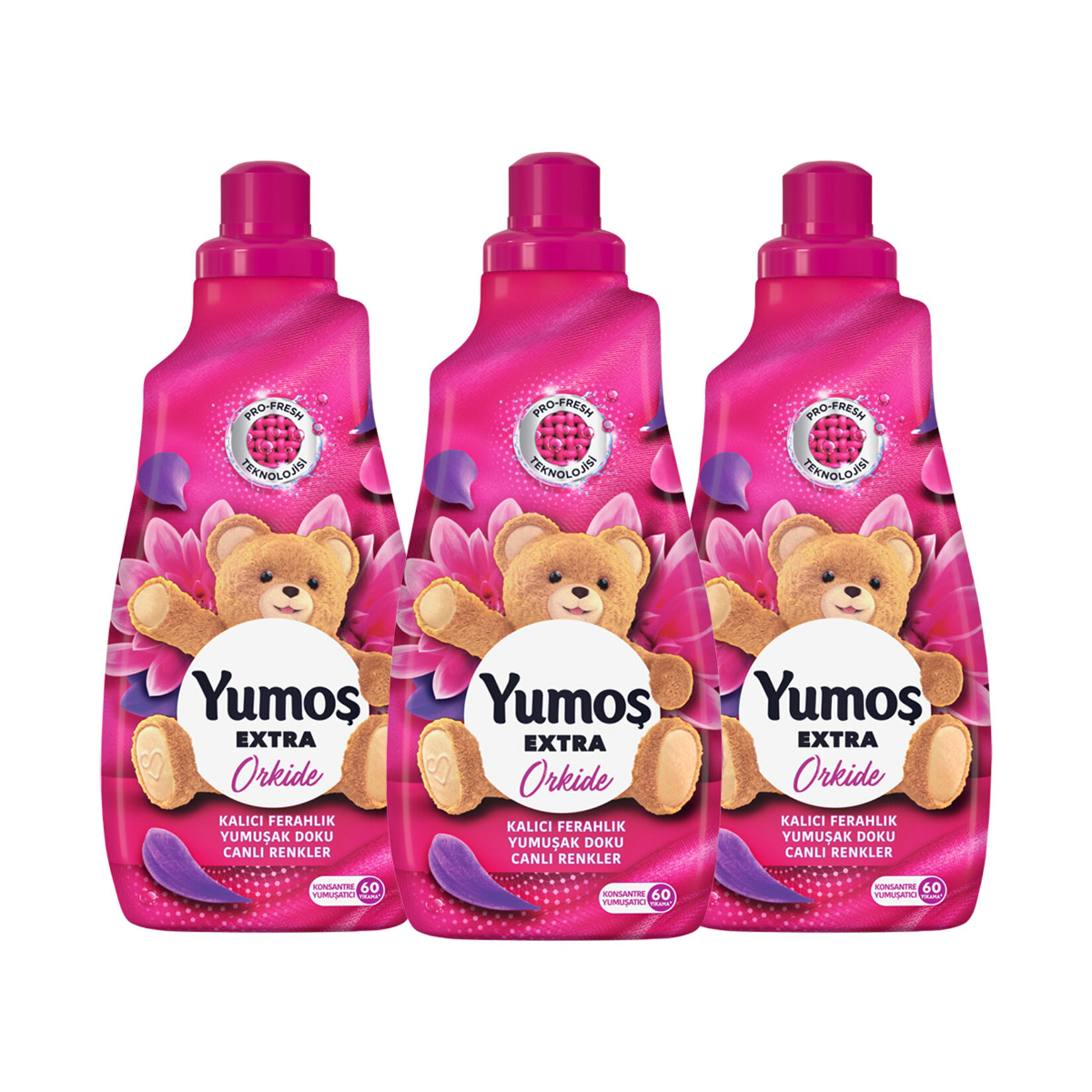 Yumoş Extra Orkide 3 x 1.440 Ml - Görsel 2