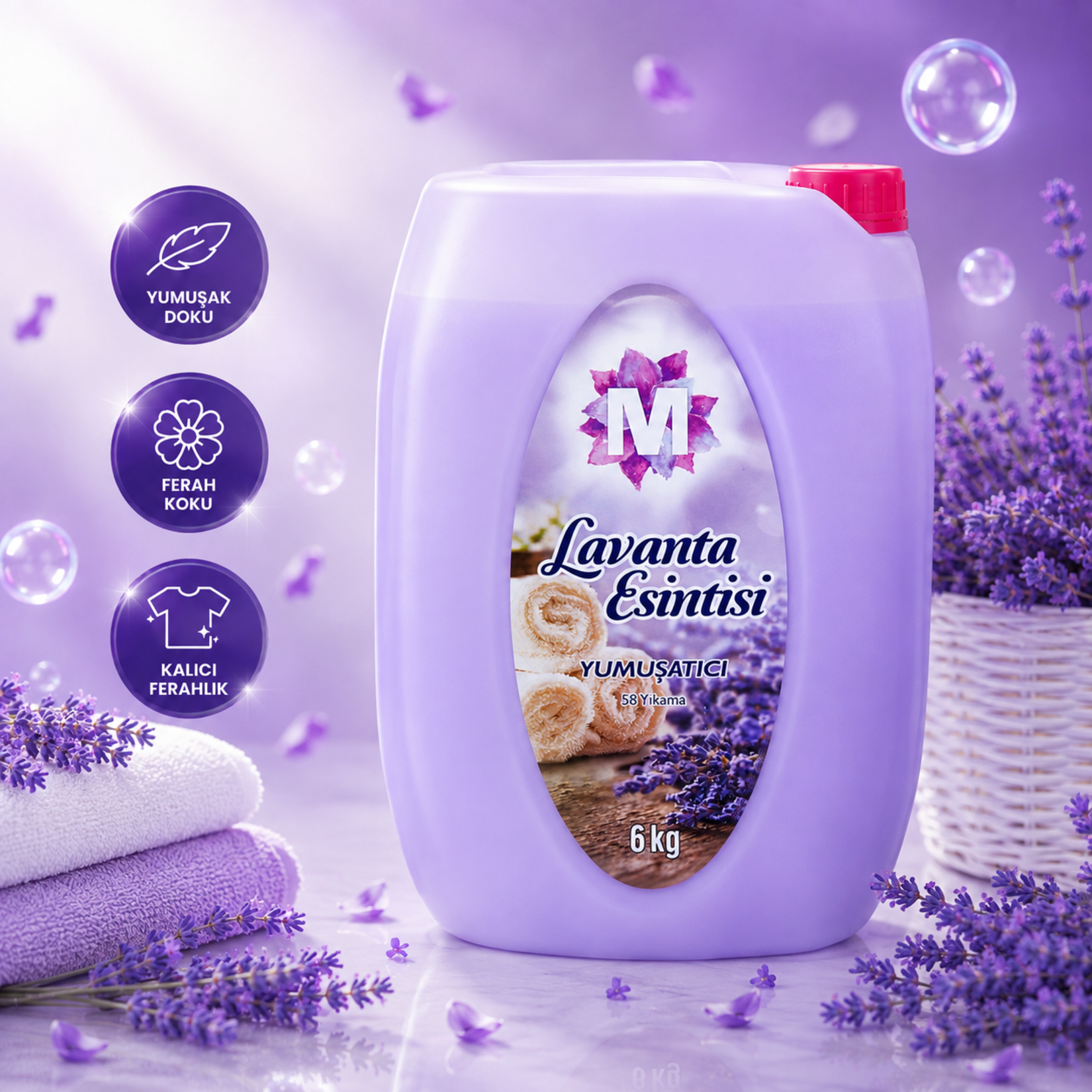 Migros Yumuşatıcı Lavanta Kokulu 5800 Ml - Görsel 2