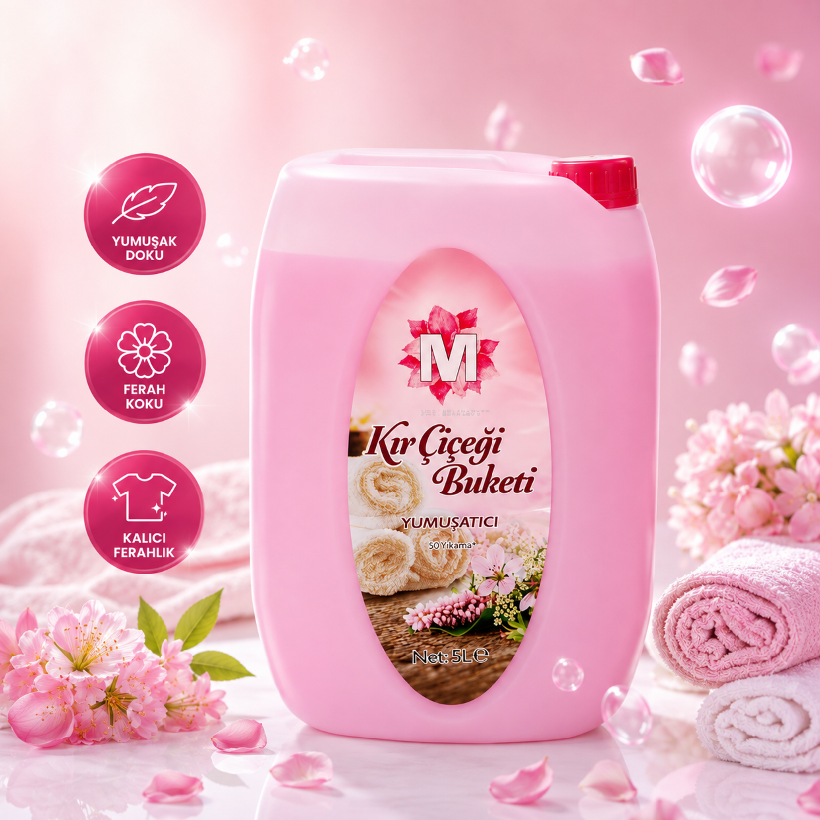 Migros Yumuşatıcı Kır Çiçeği Buketi 5L - Görsel 2
