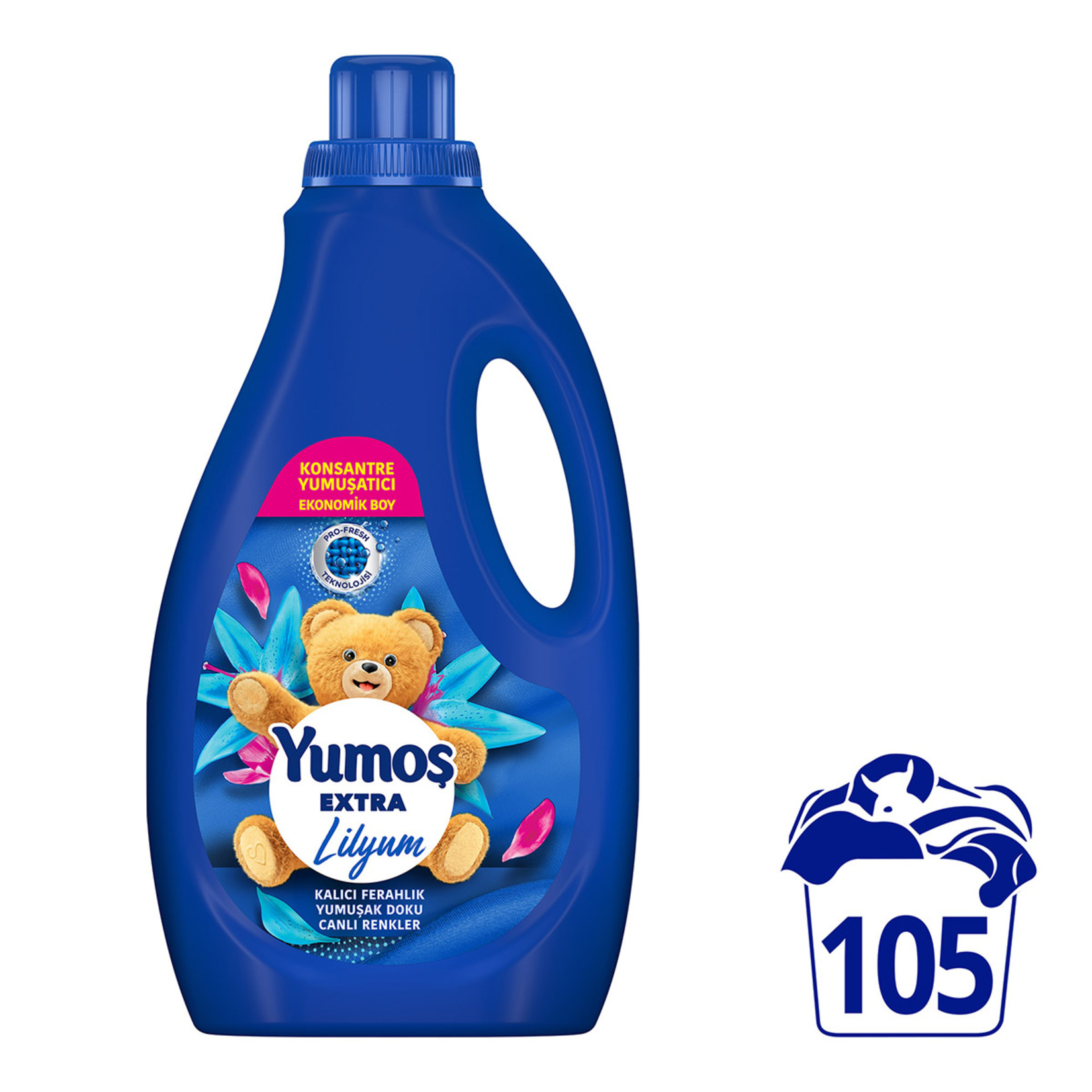 Yumoş Extra Konsantre Çamaşır Yumuşatıcısı Lilyum 2520 Ml - Görsel 2