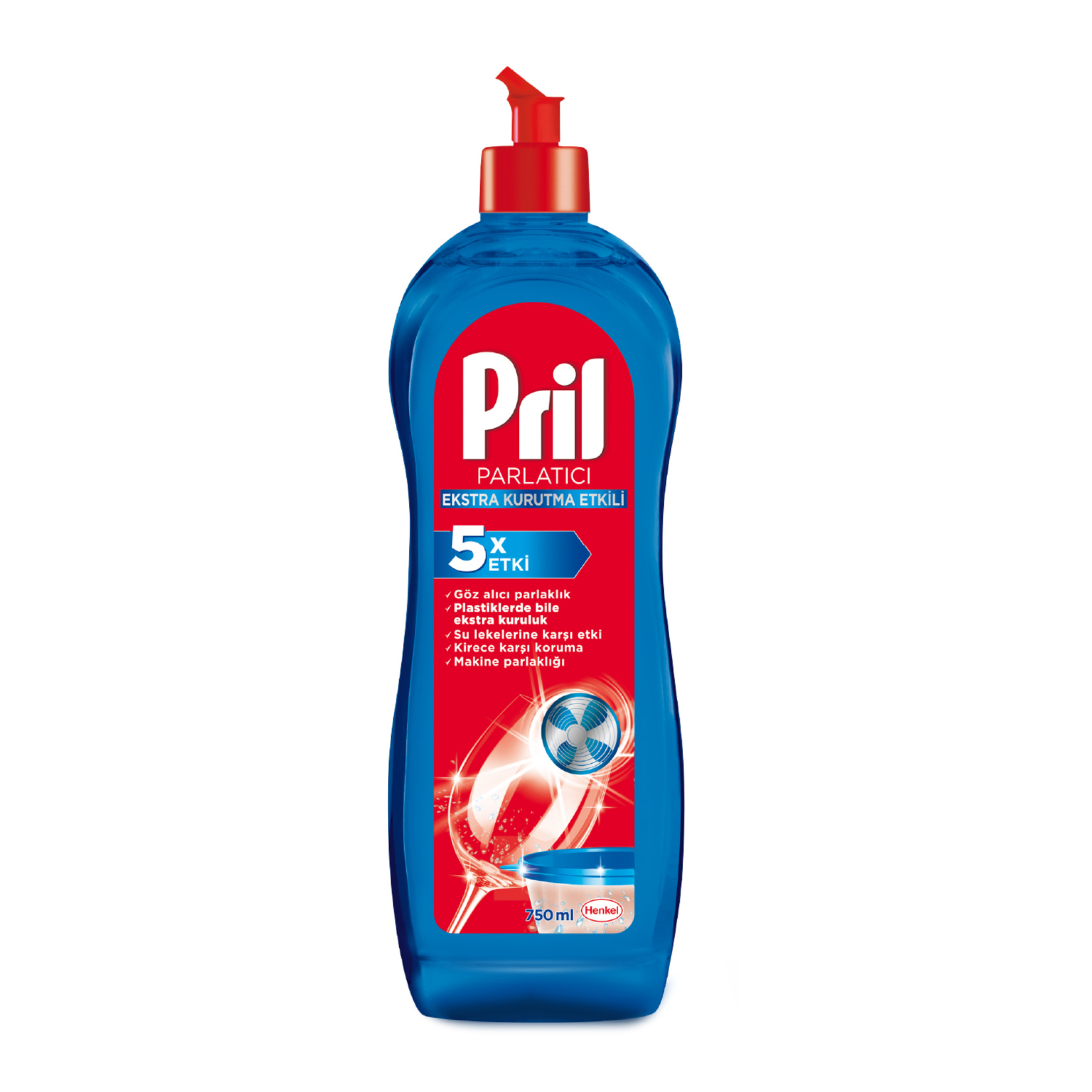 Pril Ekstra Kurutma Etkili Parlatıcı 750 Ml
