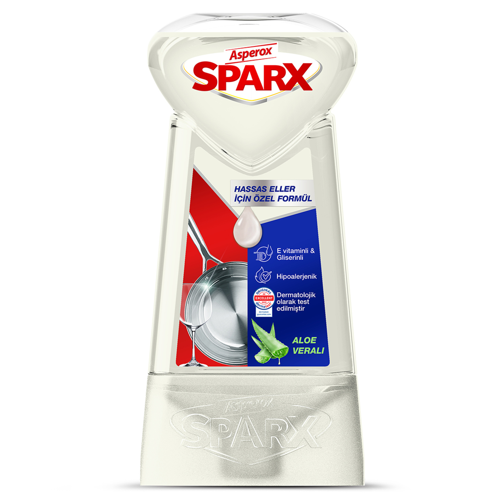 Asperox Sparx Aloe Veralı Sıvı Bulaşık Deterjanı 650 Ml
