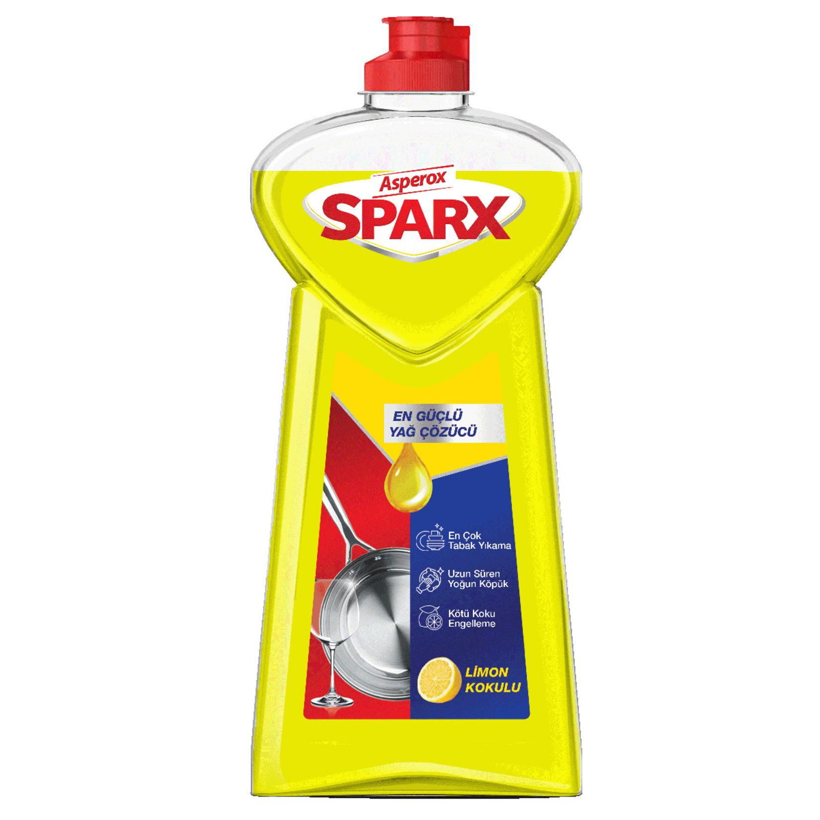 Asperox Sparx Limon Kokulu Sıvı Bulaşık Deterjan 1.2 L