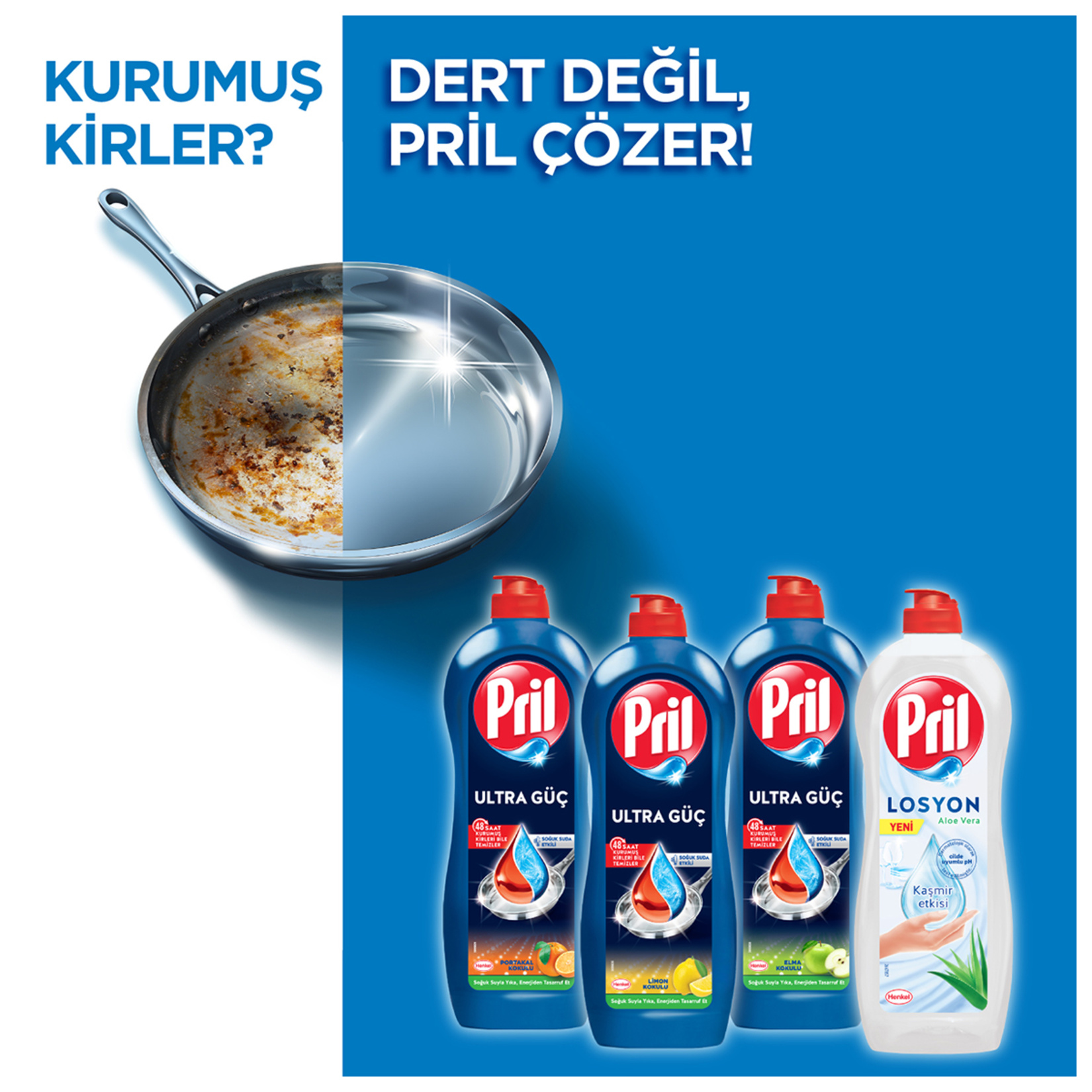 Pril Adana Portakal Kokulu Bulaşık Deterjanı 653 Ml - Görsel 3