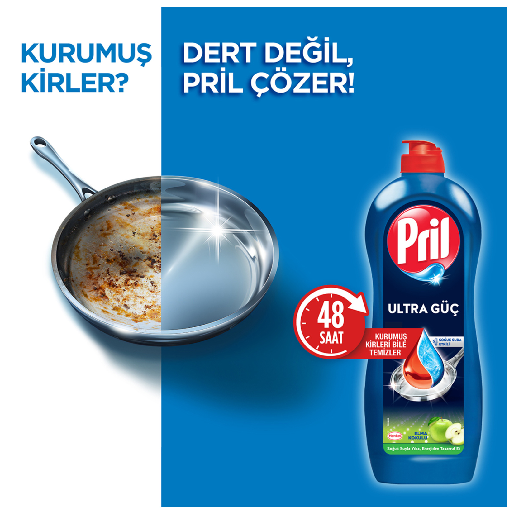 Pril Amasya Elması Kokulu Bulaşık Deterjanı 1.306 L - Görsel 2