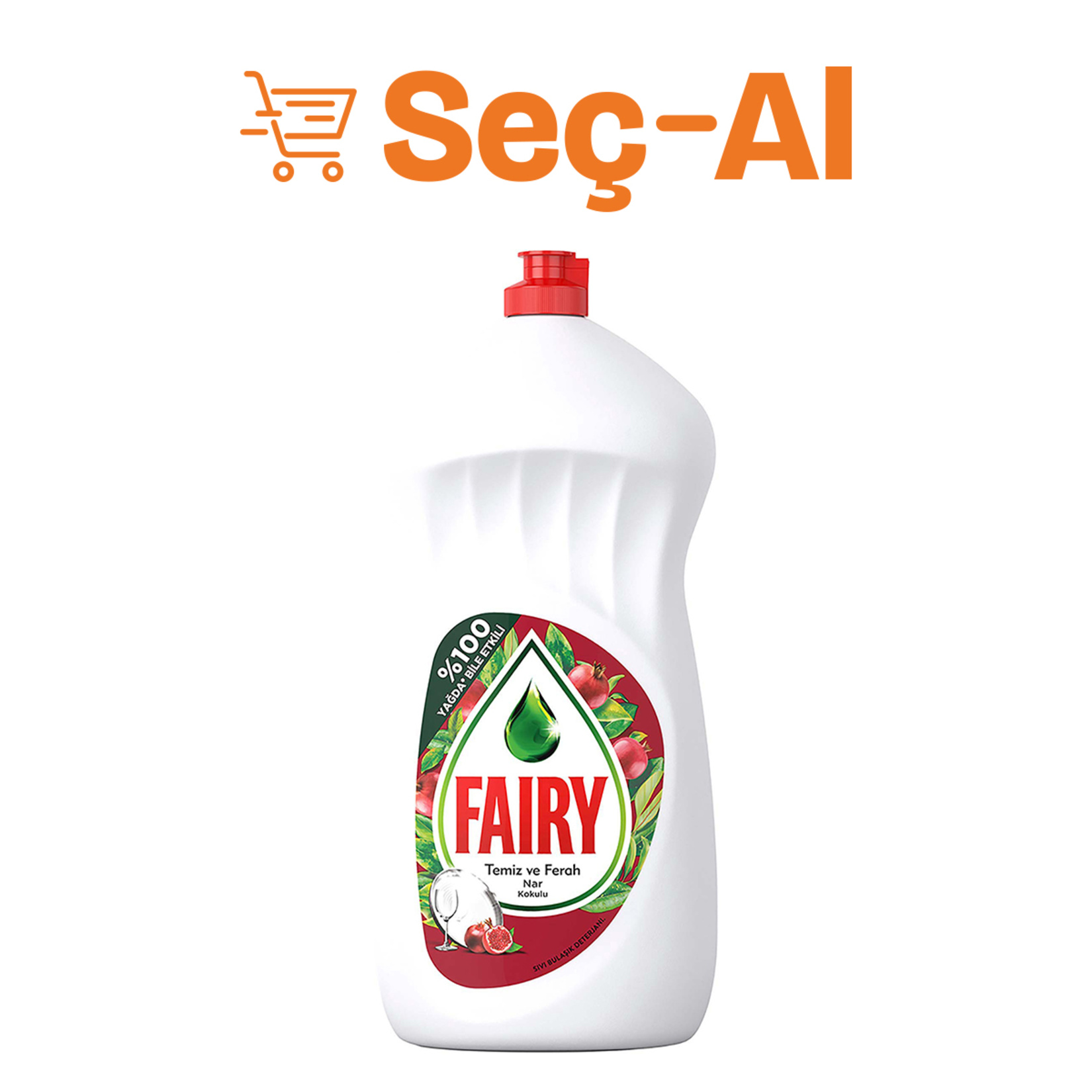 Fairy Temiz Ve Ferah Nar Kokulu Elde Yıkama 1.5 L - Görsel 1