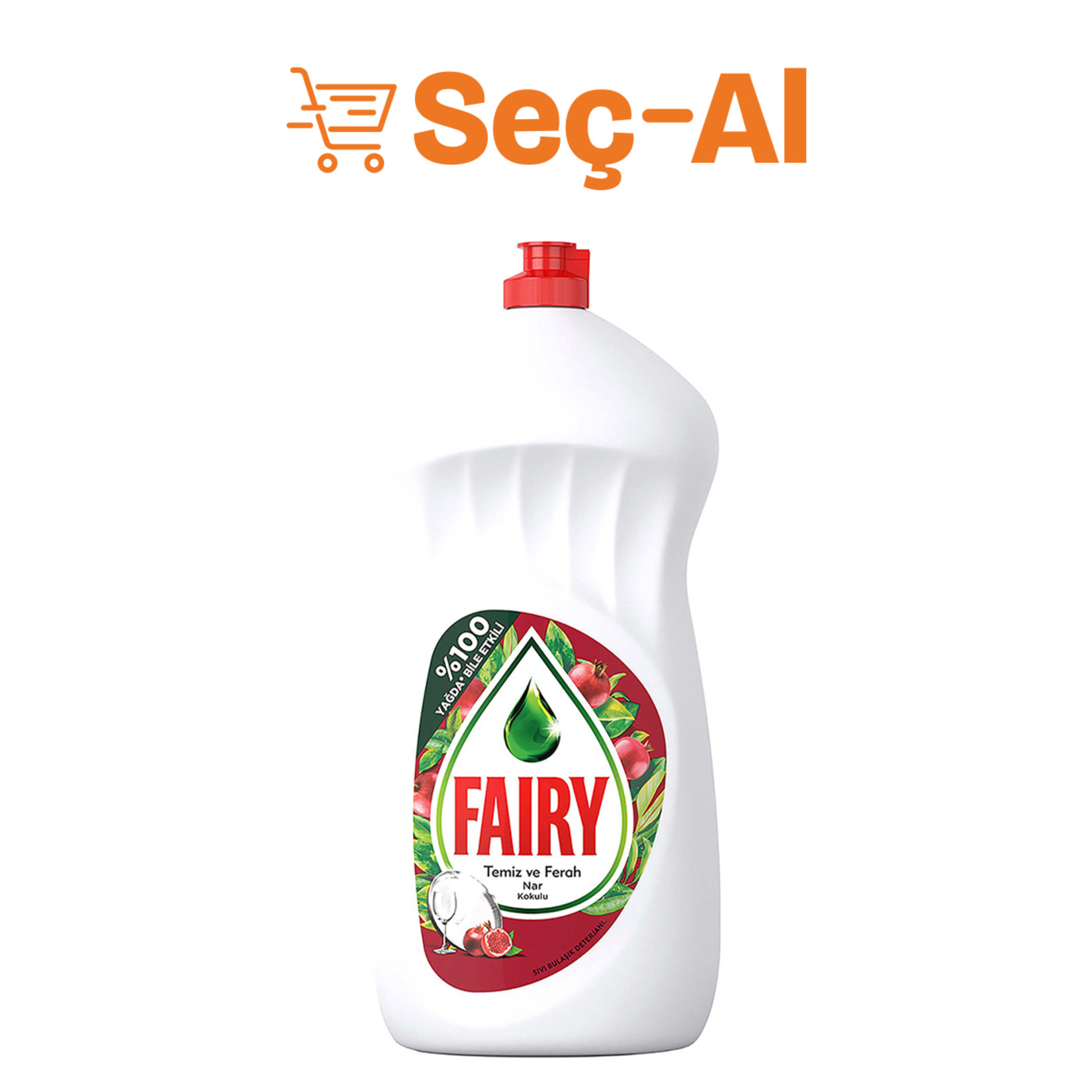 Fairy Temiz Ve Ferah Nar Kokulu Elde Yıkama 1.5 L - Görsel 1