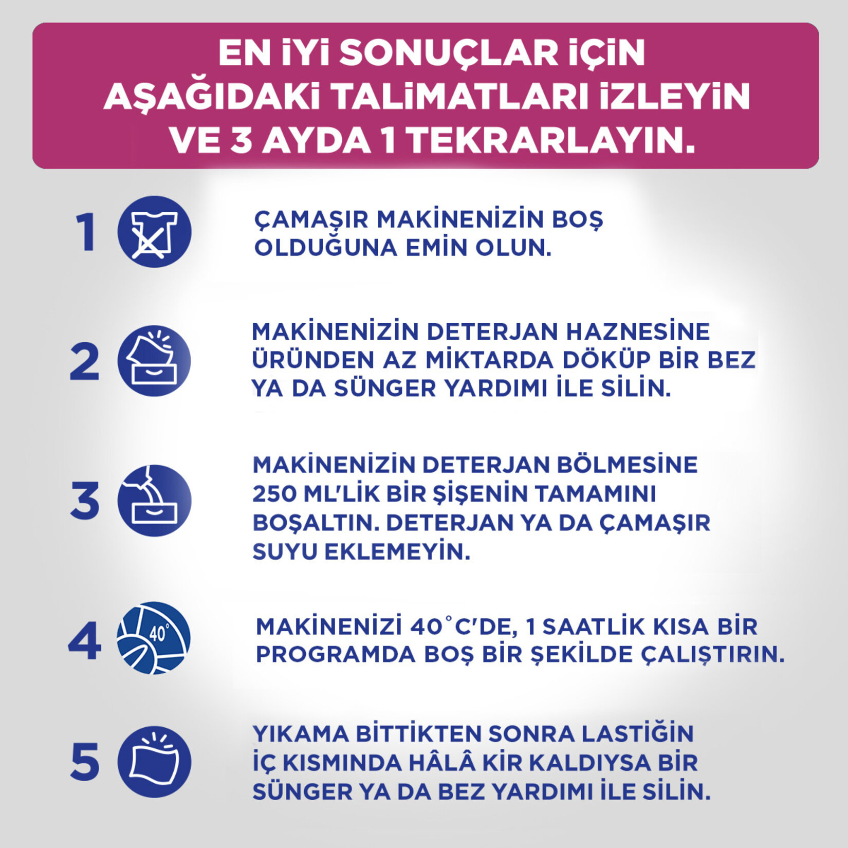 Marc Express Makine Temizleyici 250 Ml - Görsel 5