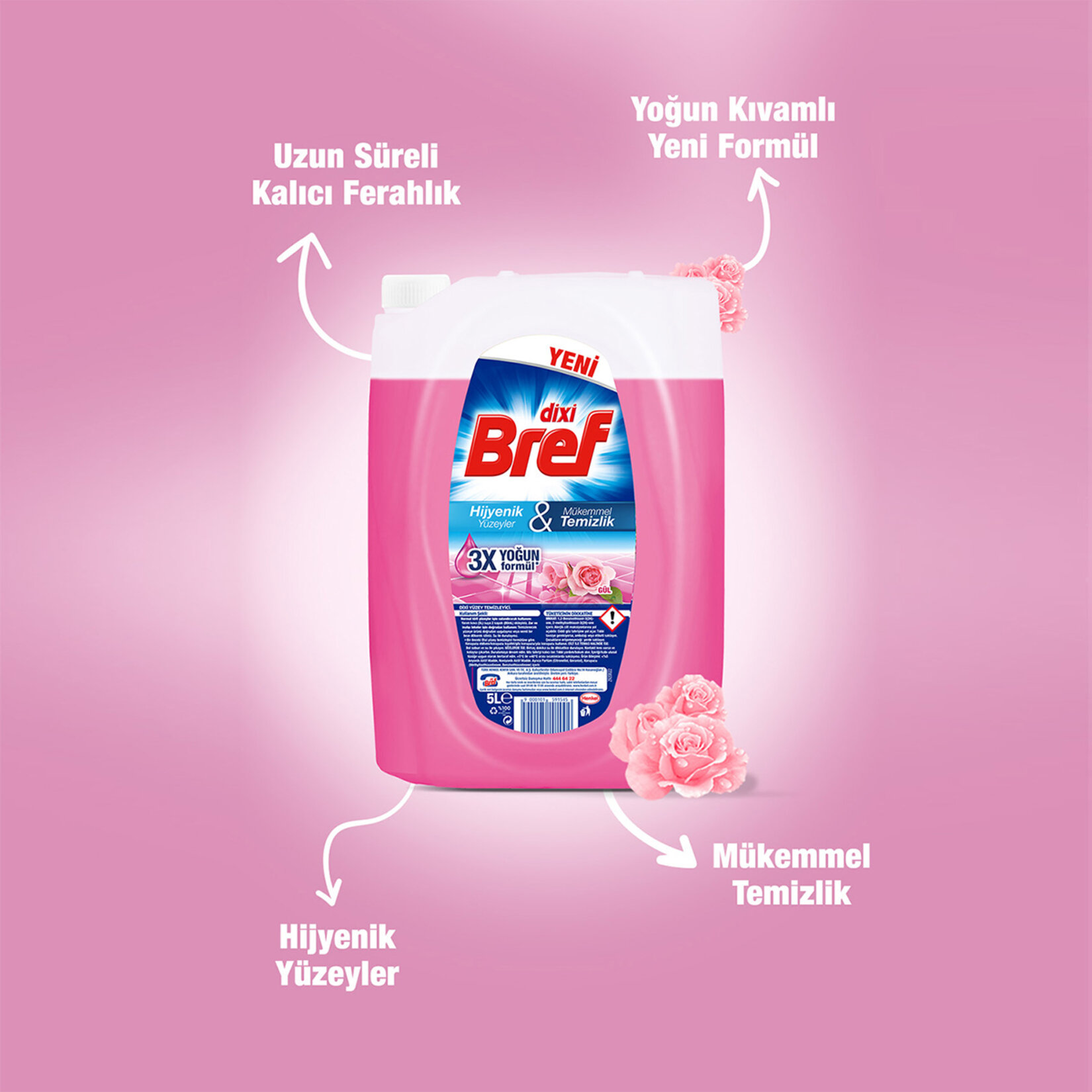 Bref Dixi Gül 5 L - Görsel 2