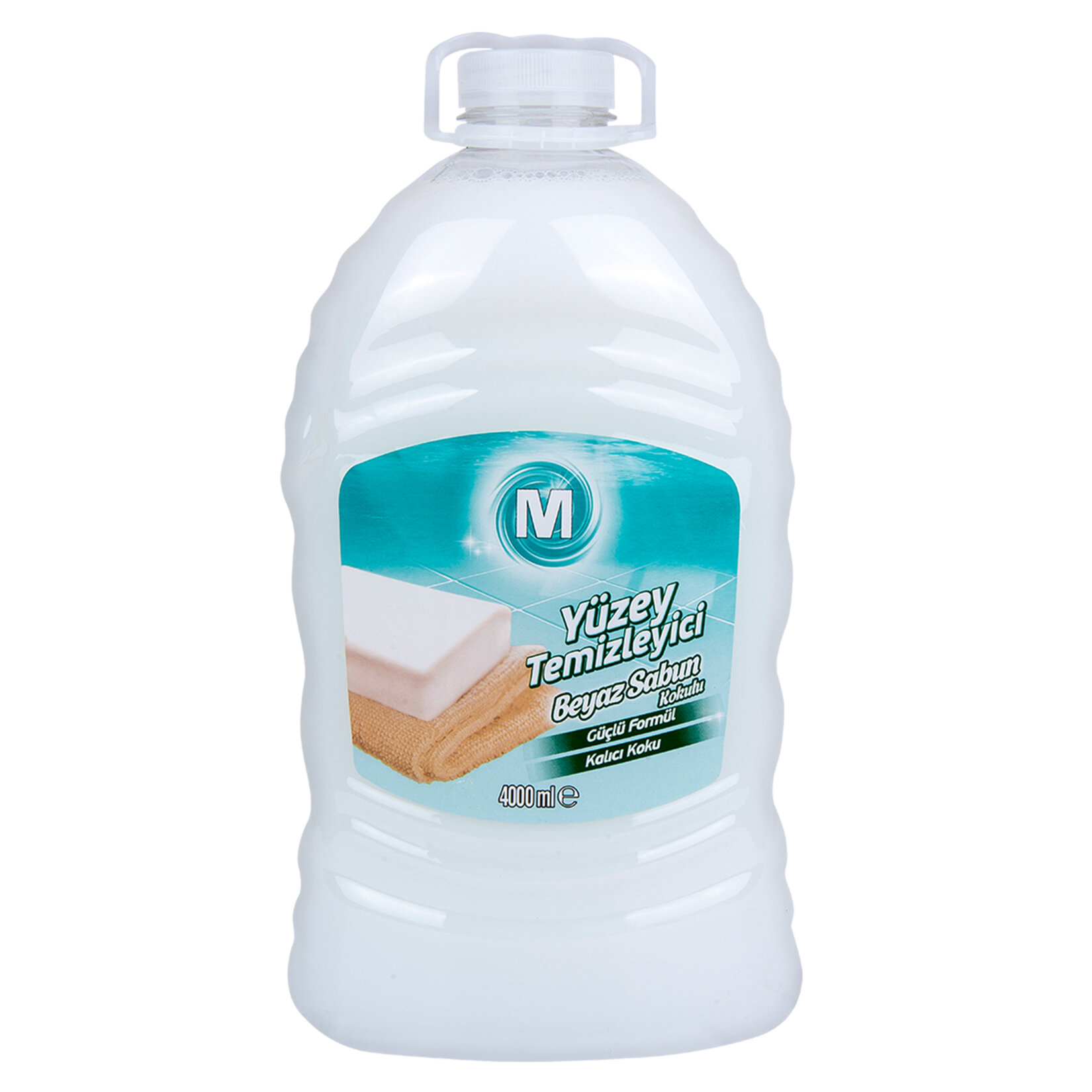 Migros Yüzey Temizleyici Beyaz Sabun Kokulu 4 L
