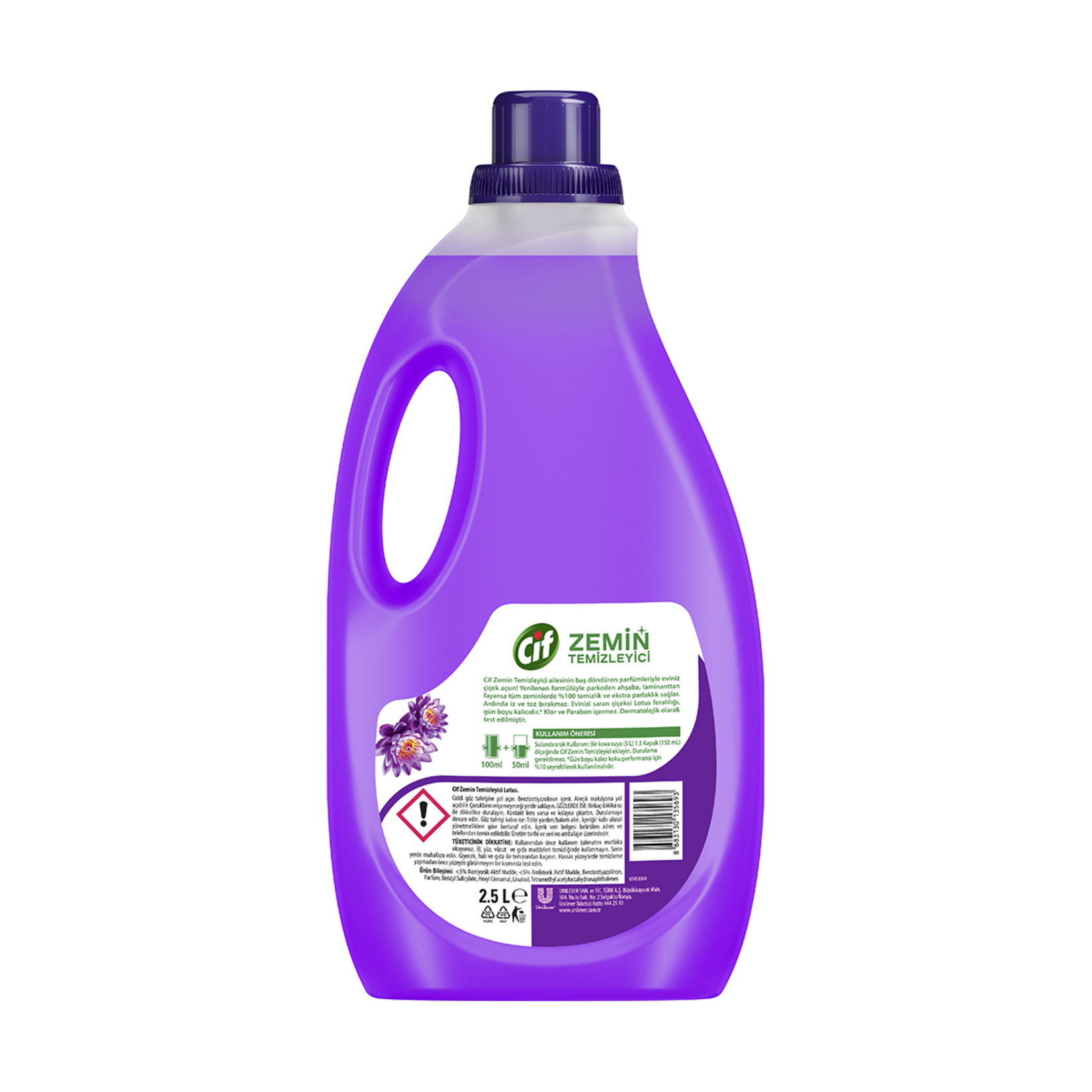 Cif Zemin Temizleyici Lotus 2.5 L - Görsel 2