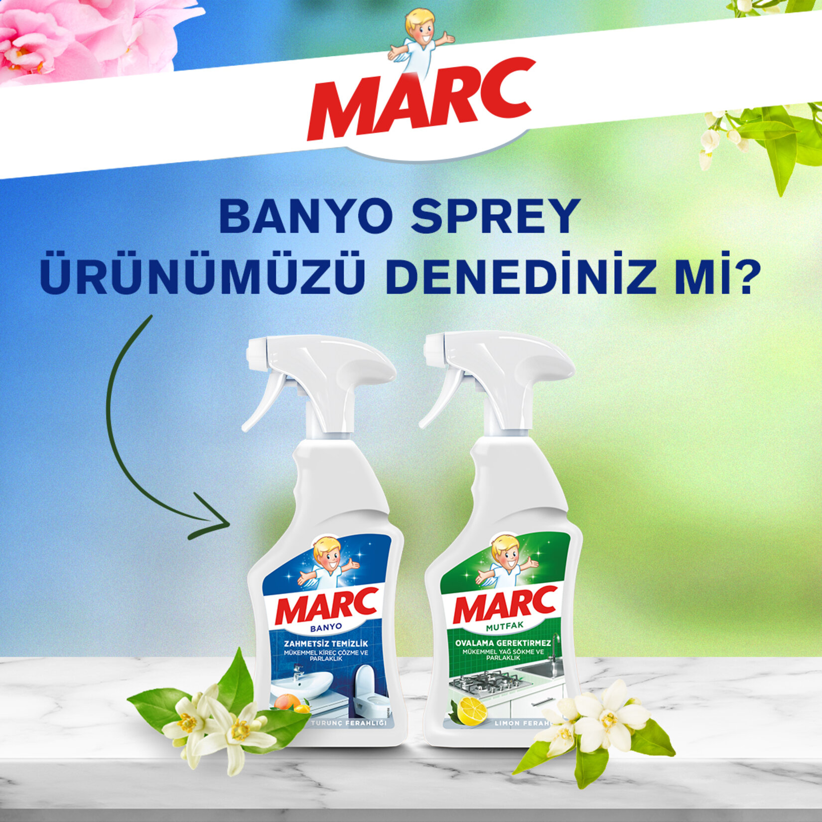 Marc Mutfak Sprey Power Hijyen 750 Ml - Görsel 5