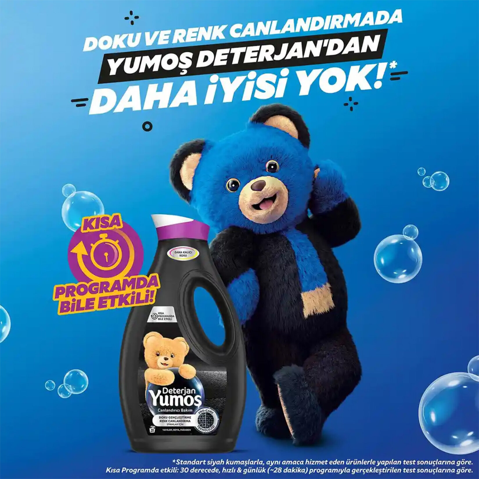Yumoş Deterjan Siyah 1690 Ml + Yumoş Kırışıklık Karşıtı 1.2 L - Görsel 2