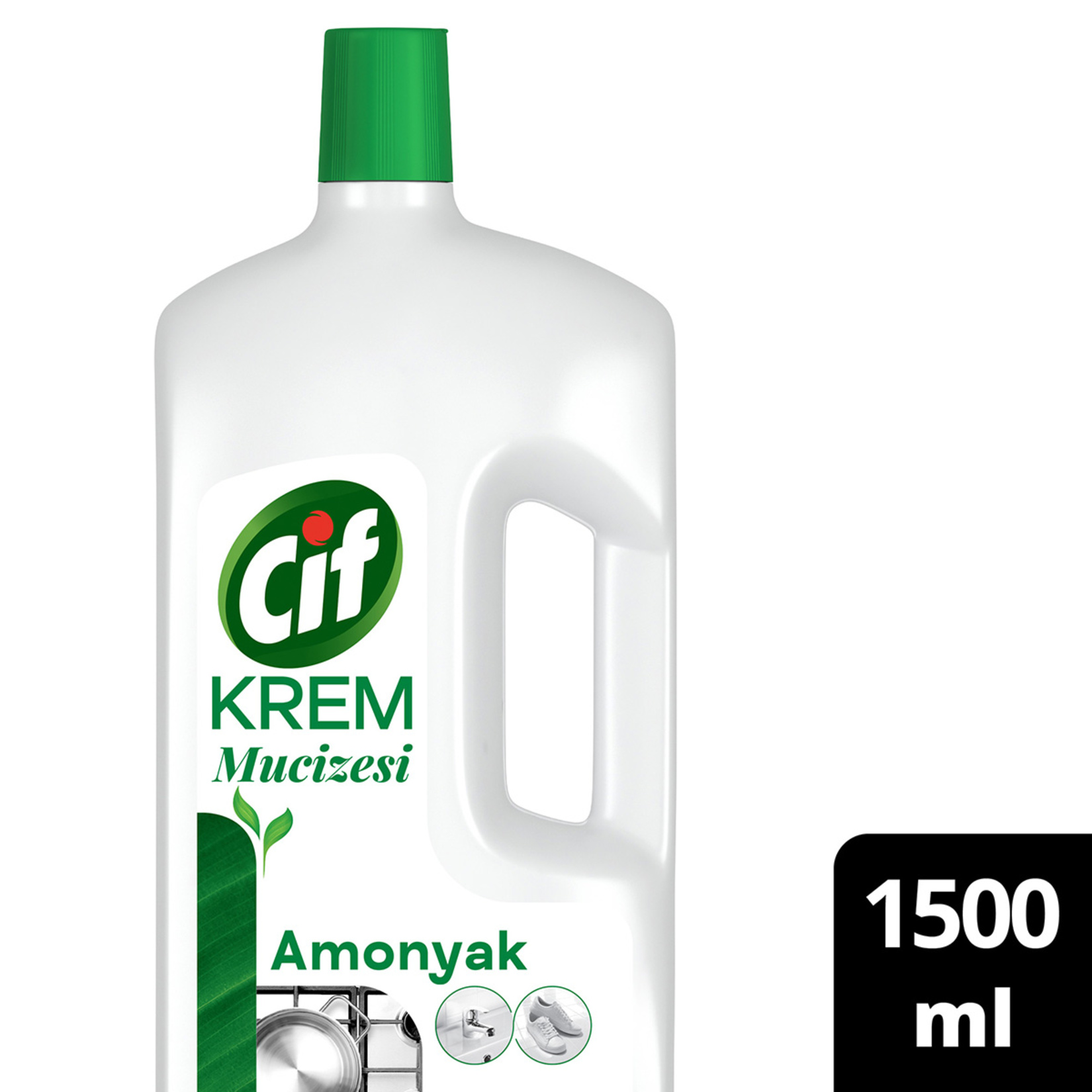 Cif Krem Yeni Nesil Yüzey Temizleyici Amonyak 1500 Ml - Görsel 2