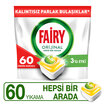Fairy Hepsi 1 Arada Limon Kokulu Tablet 60'lı 810 G - Görsel 1
