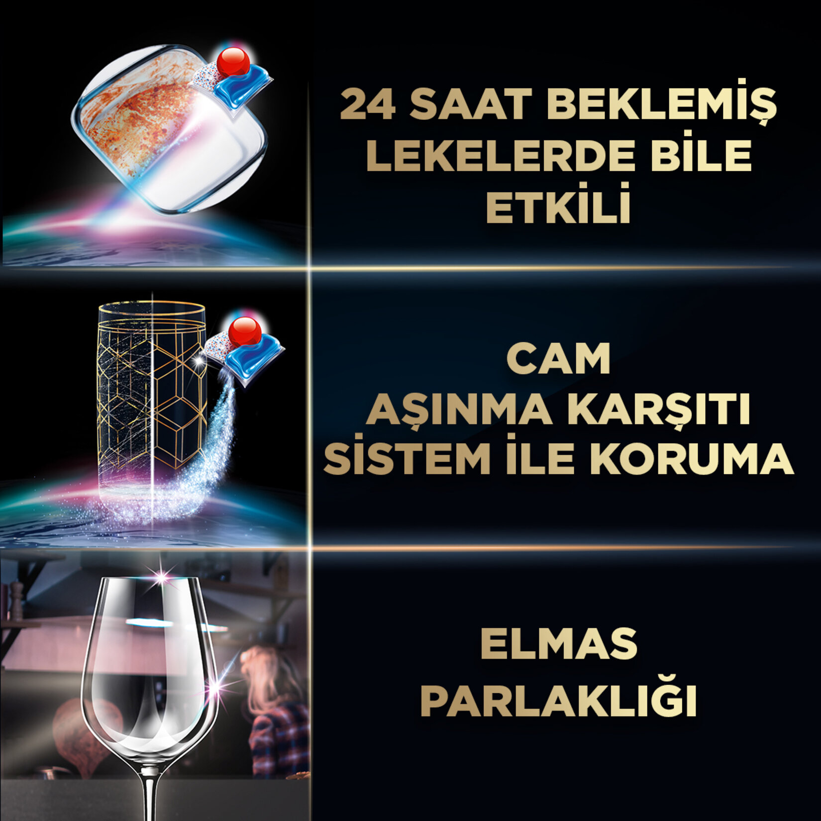 Finish Quantum Ultimate Bulaşık Makinesi Kapsülü 20'li 285 G - Görsel 4