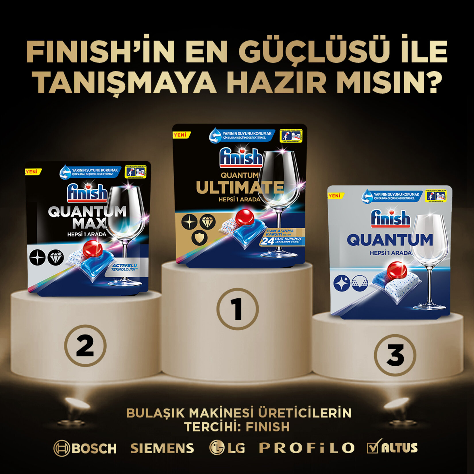 Finish Quantum Ultimate Bulaşık Makinesi Kapsülü 20'li 285 G - Görsel 5