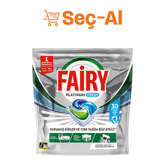 Fairy Platinum Fresh Tablet 30'lu 447 G 