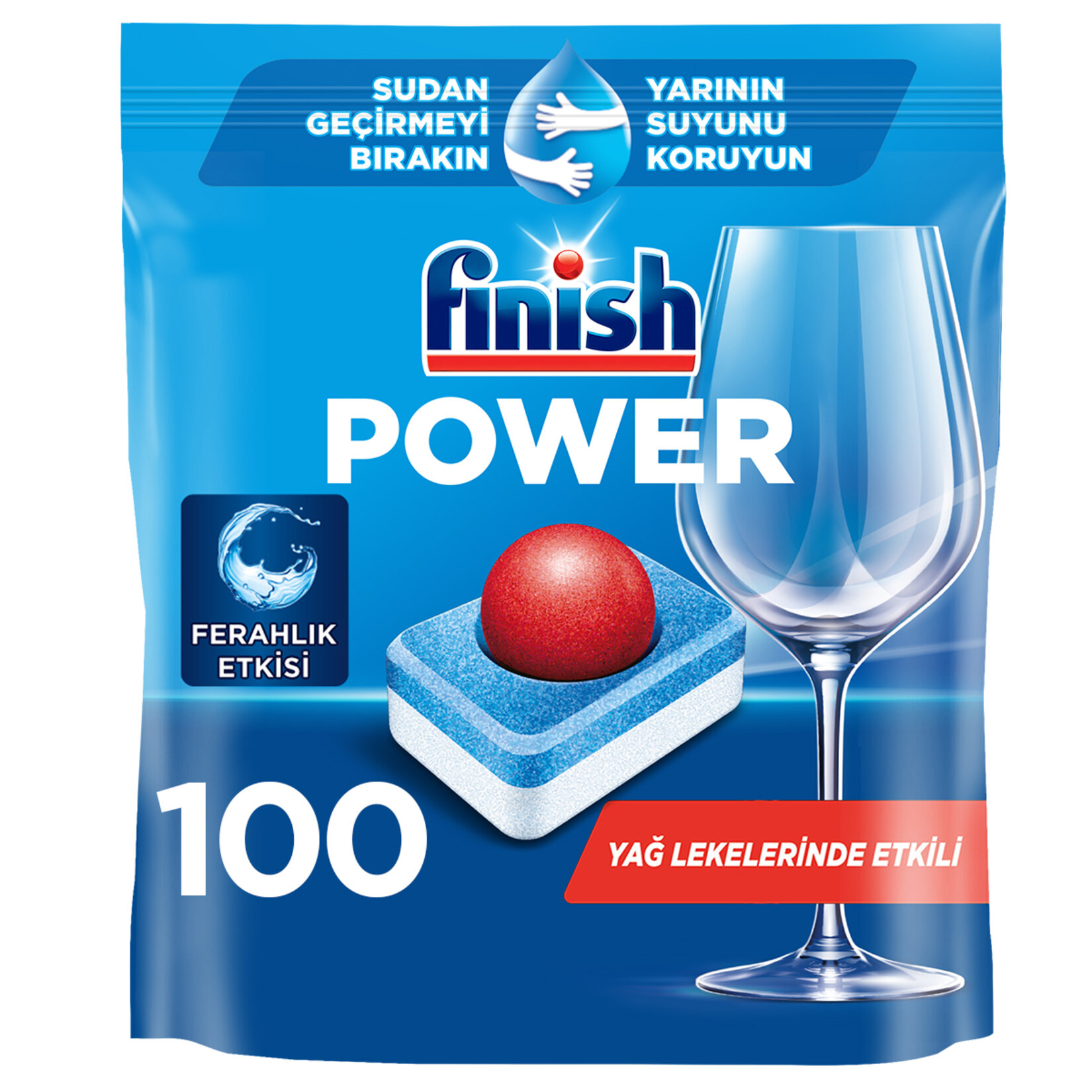 Finish Hepsi Bir Arada 100 Tablet Bulaşık Makinesi Deterjanı - Görsel 1