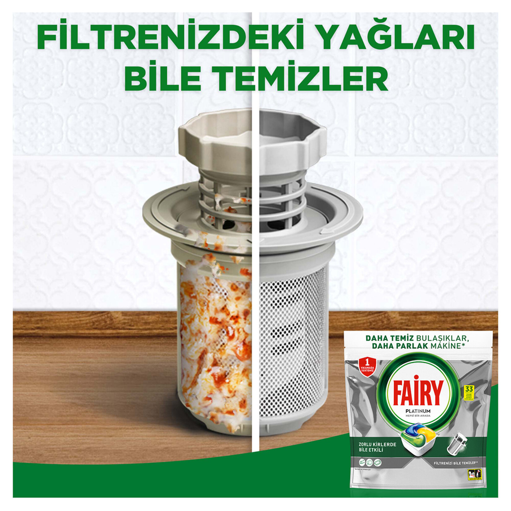 Fairy Platinum Limon 33'lü 492 G - Görsel 4